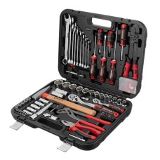 Набір інструментів INTERTOOL ET-8100, 1/2" & 1/4", 100ед., Cr-V STORM