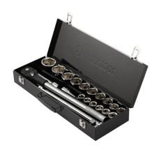 Набір інструментів INTERTOOL ET-8321, 3/4", 21ед., Cr-V STORM