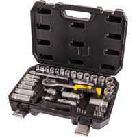 Набор ключей и насадок торцевых MASTERTOOL 78-3039, CRV 3/8" (39 шт.)
