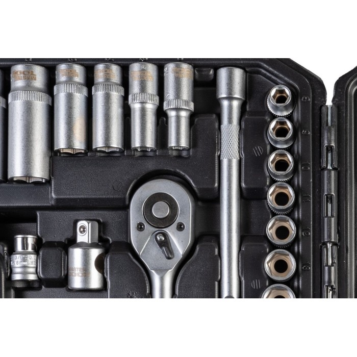 Набір ключів і насадок торцевих MASTERTOOL 78-3039, CRV 3/8