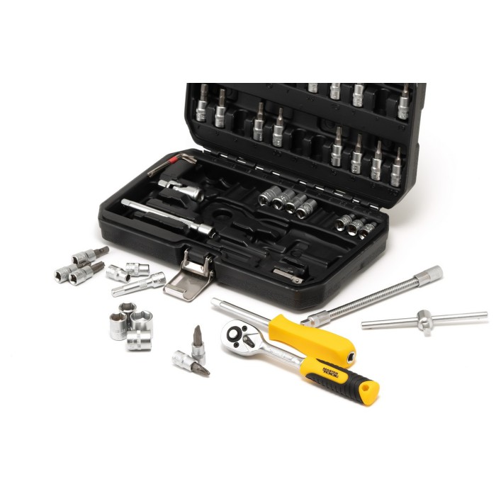 Набір насадок торцевих MasterTool 78-2047 PROFI, CrV 1/4