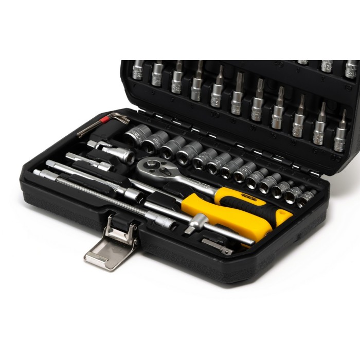 Набір насадок торцевих MasterTool 78-2047 PROFI, CrV 1/4