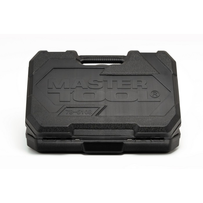 Набір насадок торцевих MasterTool 78-5108, CrV 1/4
