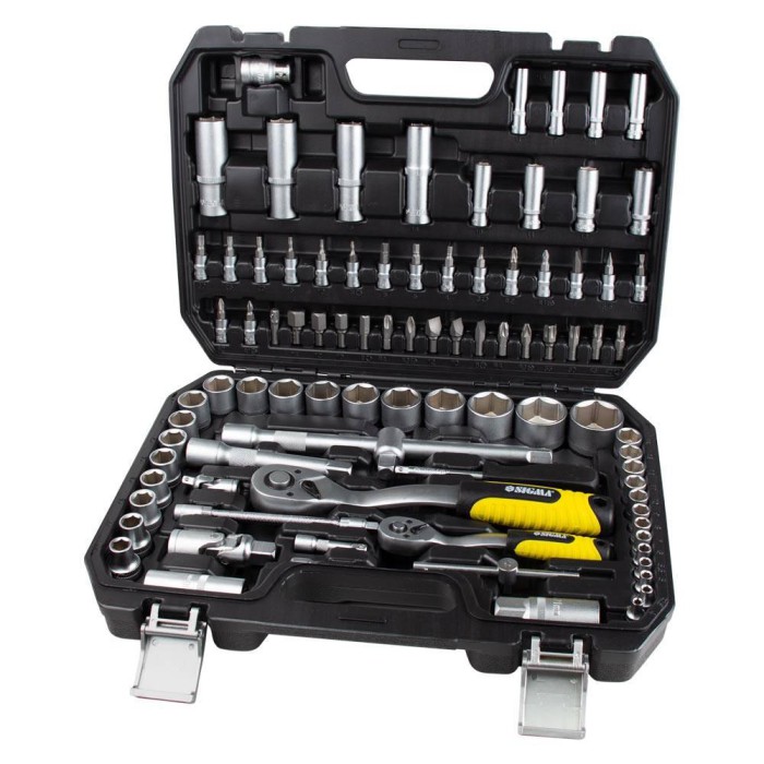 Набір насадок торцевих і біт 1/4