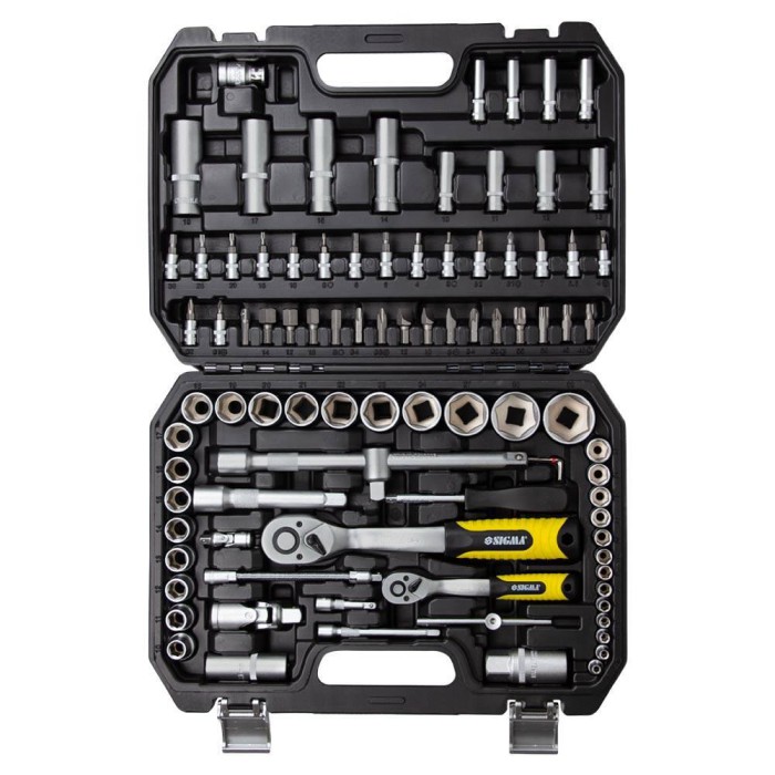 Набір насадок торцевих і біт 1/4