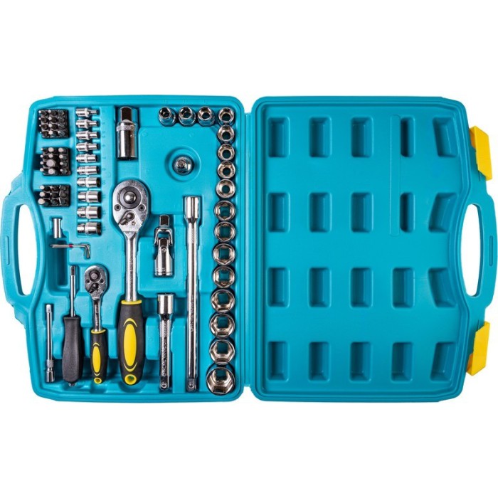 Набір насадок торцевих ТИТУЛ 78-7072 (CrV 1/4