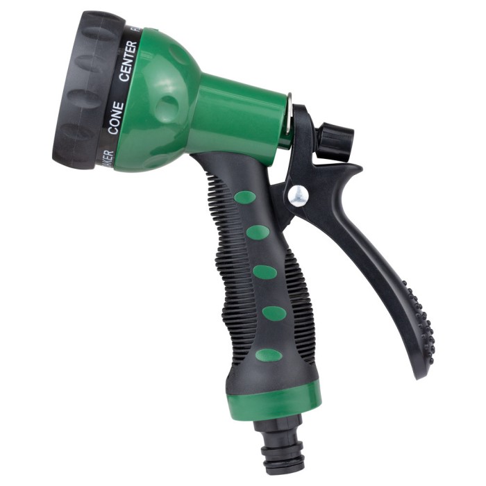 Набір поливальний: шланг спіральний 7.5м + пістолет-розпилювач 7-режимний GRAD (5019065)