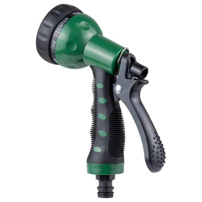 Набір поливальний: шланг спіральний 7.5м + пістолет-розпилювач 7-режимний GRAD (5019065)