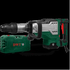 Відбійний молоток DWT H17-11 B BMC, 1700 Вт, SDS MAX, 45 Дж, 2100 уд/хв, кейс, рукоятка, аксесуари