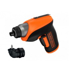 Викрутка акумуляторна Black+Decker CS3652LC Li-ion 3.6 В 1.5 Ач з підсвічуванням + змінна кутова насадка