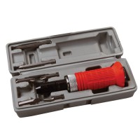 Викрутка ударно-поворотна MasterTool 40-0150, 6 насадок, гум. ручка, в кейсі