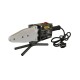 Паяльник для пластиковых труб MASTERTOOL ППТ2200, 2 режима 1100-2200 Вт, LED индикация, 6 насадок, кейс