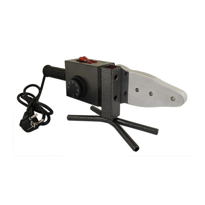 Паяльник для пластиковых труб MASTERTOOL ППТ2200, 2 режима 1100-2200 Вт, LED индикация, 6 насадок, кейс