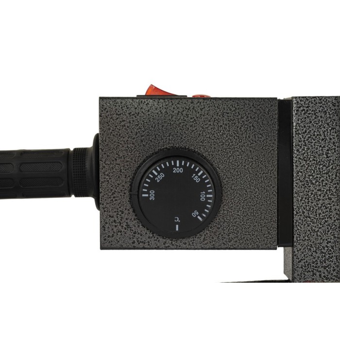 Паяльник для пластиковых труб MASTERTOOL ППТ2200, 2 режима 1100-2200 Вт, LED индикация, 6 насадок, кейс