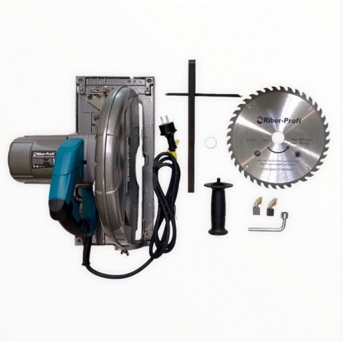 Пила дискова Riber-Profi ПД 255/2850А (255 мм, 2850 Вт) Пила дискова Riber-Profi ПД 255/2850А (255 мм, 2850 Вт)
