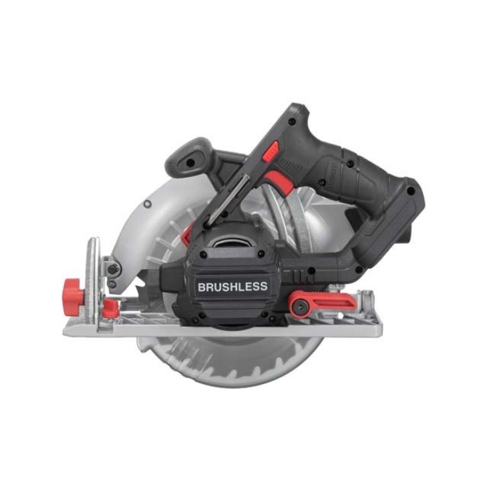 Пила дисковая аккумуляторная с бесщеточным двигателем INTERTOOL WT-0371, 20 В, диск 190 мм., без АКБ и ЗУ