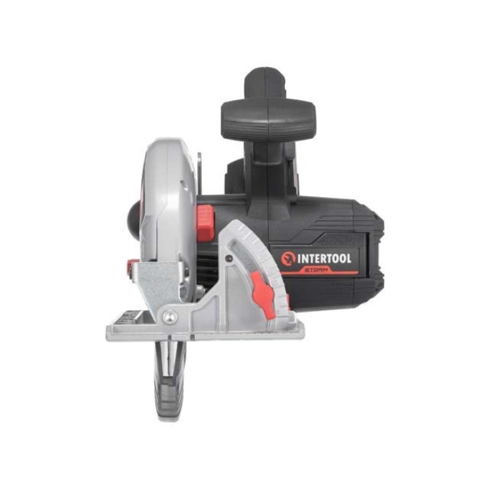 Пила дисковая аккумуляторная с бесщеточным двигателем INTERTOOL WT-0371, 20 В, диск 190 мм., без АКБ и ЗУ