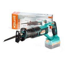 Пила шабельна (электроножовка) акумуляторна Sturm RS8820CL, 20В, 2900 об/хв, Li-ion, LED підсвічування, 2 А/ч