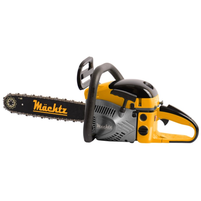 Пила ланцюгова бензинова Machtz MCG-3545, 3500 Вт, 11000 об/хв, шини 455 мм, об'єм двигуна 58 см3