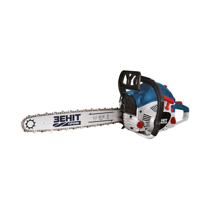 Пила цепная бензиновая Зенит БПЛ-52/2600 профи, 52 см³, 2600 Вт, 3,5 к.с, шина 455 мм