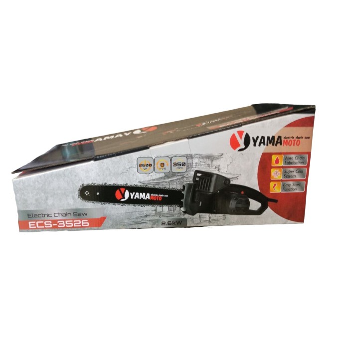Пила ланцюгова електрична YamaMoto ECS-3526 (шина 35 см, 2.6 кВт)
