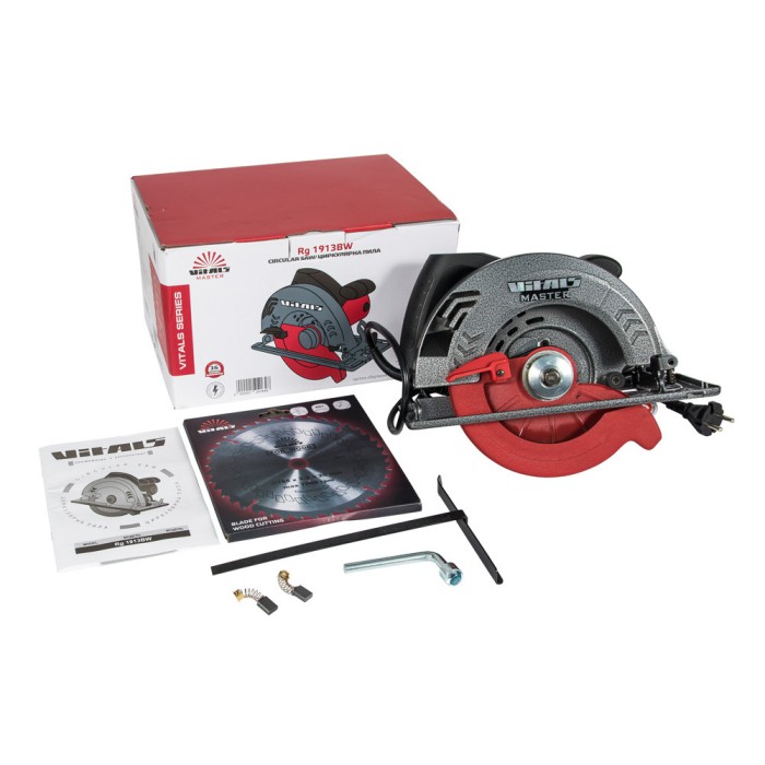 Пила циркулярна Vitals Rg 1913BW (185 мм, 1250 Вт)
