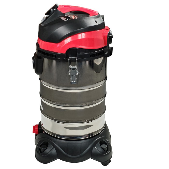 Пилосос будівельний Vitals Master PS 3014SPsw, 1400 Вт, бак 30 л, розетка, сухе/вологе прибирання, HEPA-фільтр