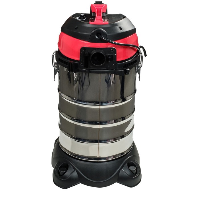 Пилосос будівельний Vitals Master PS 3014SPsw, 1400 Вт, бак 30 л, розетка, сухе/вологе прибирання, HEPA-фільтр