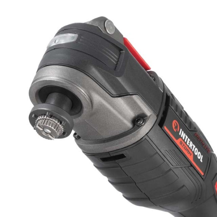 Реноватор аккумуляторный с бесщеточным двигателем INTERTOOL WT-0369, 20 В, 8000-20000 об/мин, без ЗУ и АКБ