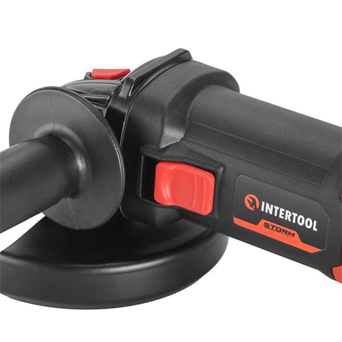 Шлифмашина угловая INTERTOOL WT-0236, 1400 Вт, 6000-12200 об/мин