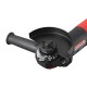 Шлифмашина угловая Intertool WT-0235, 1200 Вт, 6000-12200 об/мин, система стабилизации оборотов