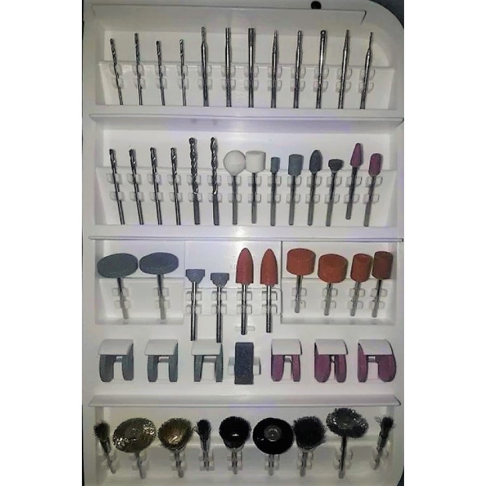 Пряма шліфувальна машина (гравер) Білорус МГ-700/2, 700 Вт, 8000-32500 об/хв, кейс, комплект насадок