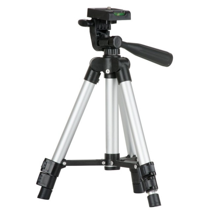 Штатив для лазерного рівня INTERTOOL МТ-3049, висота 280-650 мм, різьблення 1/4