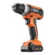 Шуруповерт-дриль акумуляторний AEG BS 12G3 LI-152C, Li-Ion, 12 В, 1.5 Ач, 30 Нм, 2 акк, (4935451090)