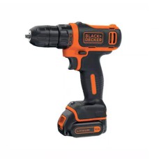 Шуруповерт-дриль акумуляторний Black+Decker BDCDD12B (10.8 В, 1.5 Ач + 2 акумулятори)