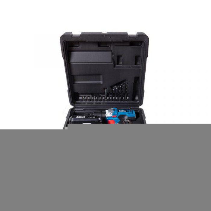 Шуруповерт акумуляторний Зенит ЗША-18/2 Li профі (18 В, 2 А*год, 2 батареї, кейс)