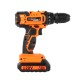 Шурупокрут акумуляторний Tekhmann TCD-18 S2 BS Kit, 18 В, 2 ак., LED, 2 швидкості, 50 Нм, набір біт і свердел