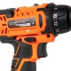 Шурупокрут акумуляторний Tekhmann TCD-18 S2 BS Kit, 18 В, 2 ак., LED, 2 швидкості, 50 Нм, набір біт і свердел