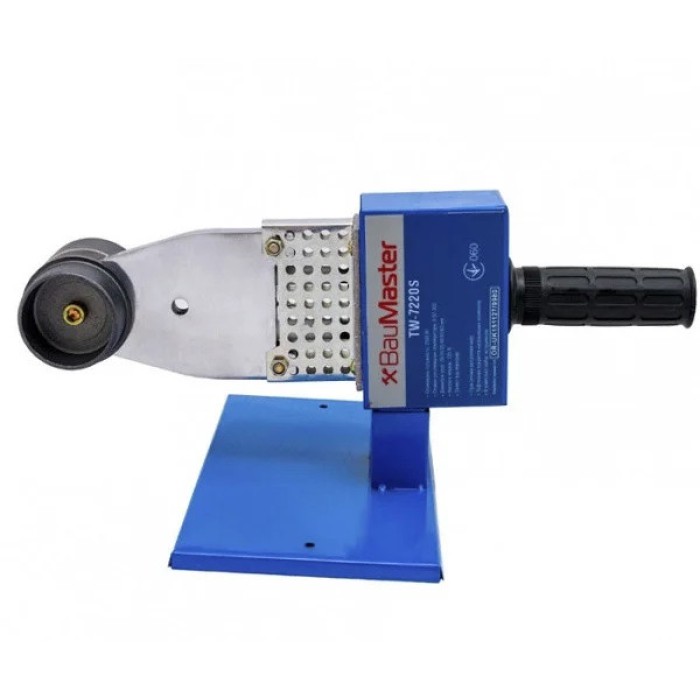 Зварювальний апарат для ПВХ труб BauMaster TW-7220S, 2000 Вт