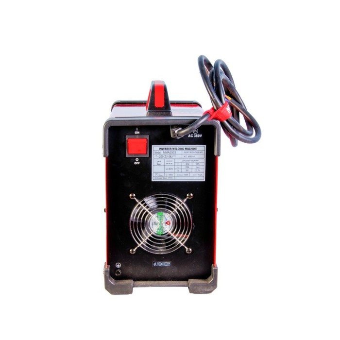 Сварочный аппарат инверторного типа MPT MMA2503, 20-250 А, 1.6-4.0 мм, аксесс. 6 шт.