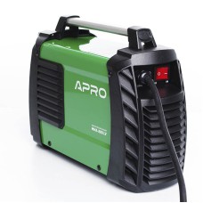 Зварювальний апарат інверторний APRO MMA-160 LV, ел. 5мм, + набір кабелів