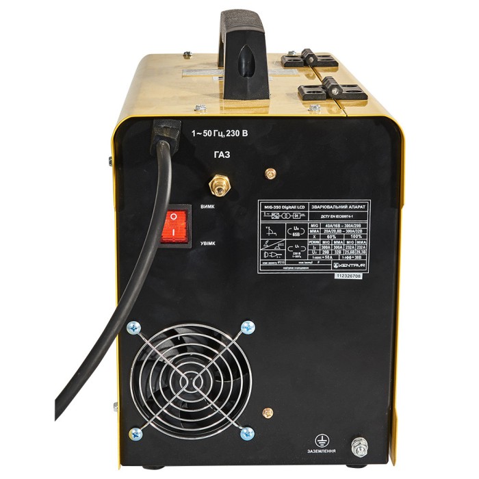 Зварювальний апарат Кентавр MIG-350 DigitAll LCD (ММА, MIG-MAG, TIG LIFT)