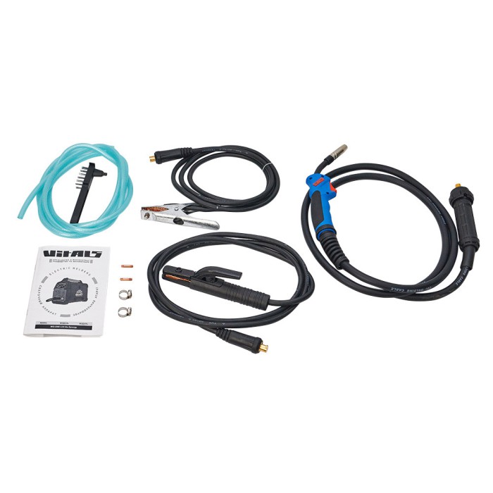 Зварювальний апарат (напівавтомат) Vitals Professional MIG 2000 LCD Alu Synergy, 230 В, 7.5 кВт