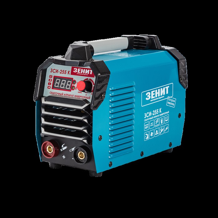 Зварювальний апарат Зеніт ЗСИ-255 K, 220В, 5.5 кВт, діапазон струму 20-255 А, діаметр електрода 1.6-4.0