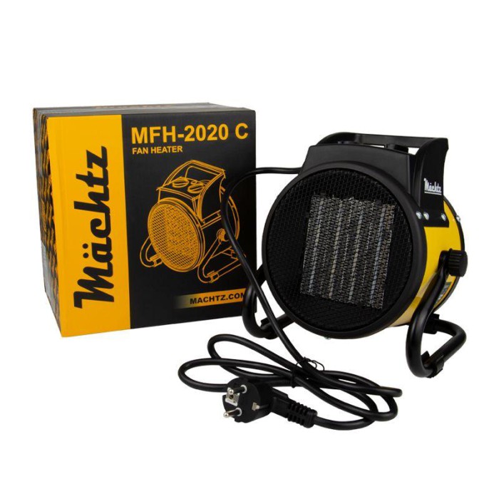 Теплова гармата (тепловентилятор) Mächtz MFH-2020 C, 2 кВт, 200 м2/год, площа обігріву 20 м2
