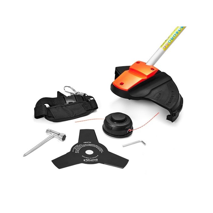 Тример акумуляторний Sturm GТ3530CL, 36 B, без акк., 7500 об/хв, розбірна штанга, плавний пуск, BRUSHLESS Тример акумуляторний Sturm GТ3530CL, 36 B, без акк., 7500 об/хв, розбірна штанга, плавний пуск, BRUSHLESS