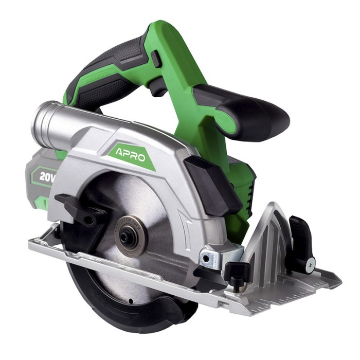 Циркулярна пила безщіткова APRO 20CSB (20В, 165м, без акумулятора і ЗП)