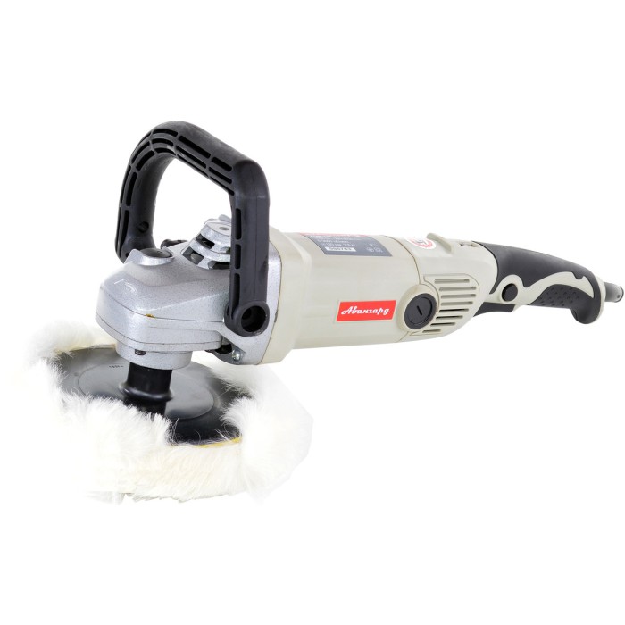 Кутова полірувальна машина Авангард УПМ-180/1600, 1600 Вт, 180 мм. диск, 3000 об/хв., регулювання обертів