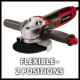 Кутова шлифмашина (болгарка) Einhell TC-AG 125/850 (850Вт, 12000 об/хв)