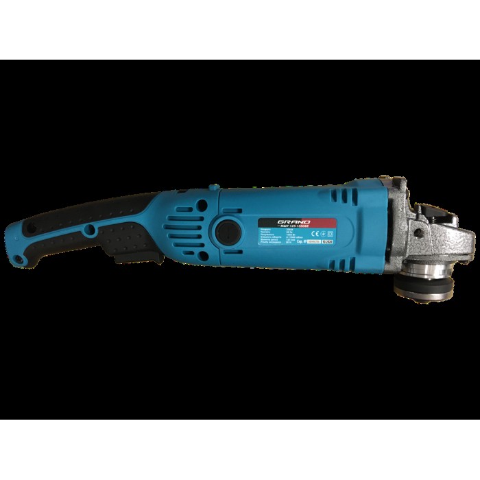 Кутова шлифмашина (болгарка) Grand МШУ-125-1550E, 1550 Вт, 11000 об/хв, диск 125 мм, регулювання обертів Кутова шлифмашина (болгарка) Grand МШУ-125-1550E, 1550 Вт, 11000 об/хв, диск 125 мм, регулювання обертів